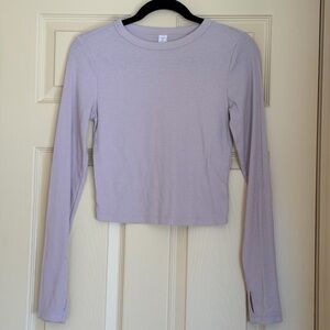 Long-Sleeve Crewneck Top